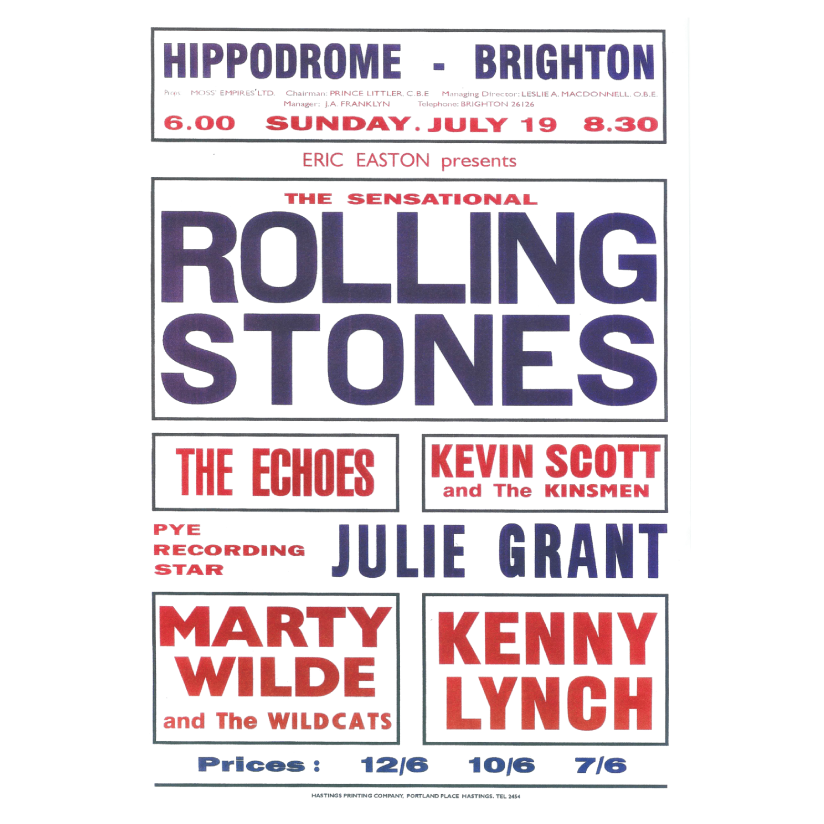 720 The Rolling Stones Poster