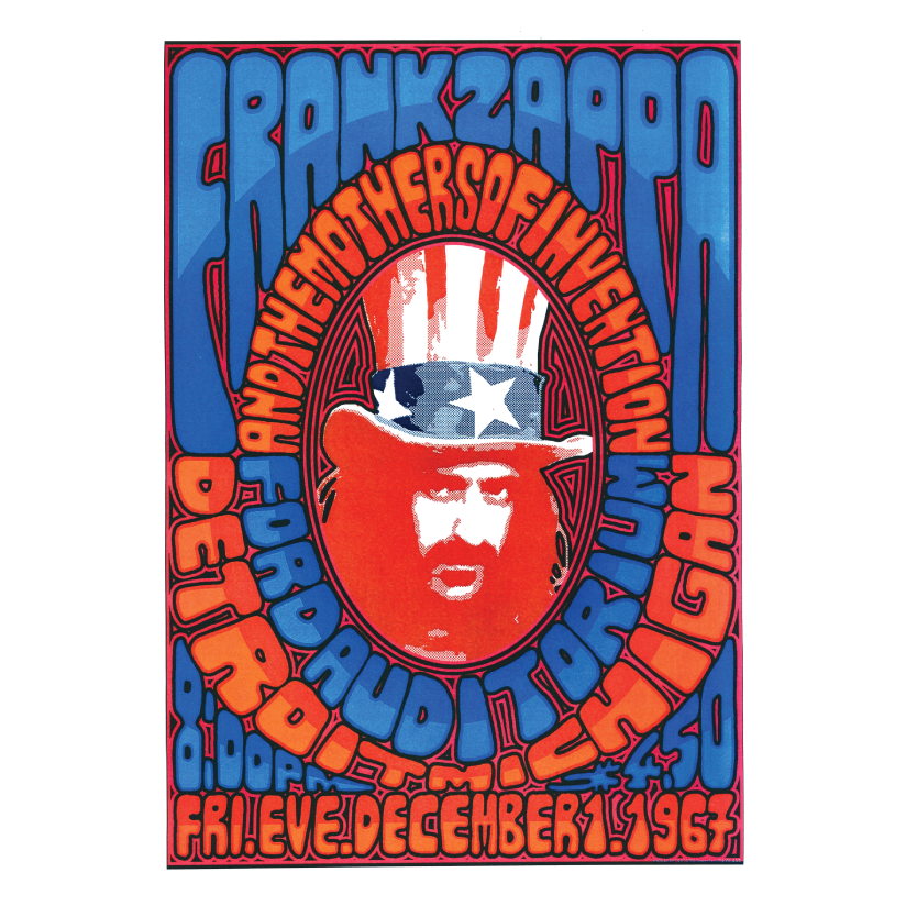 728 Frank Zappa Poster