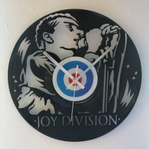 Joy Division vinyl clock