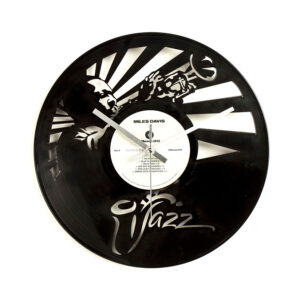 Miles Davis Vinyl Clock