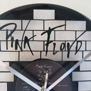 Pink Floyd The Wall Vinyl Clock close up 1