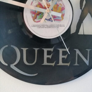 Queen Vinyl Clock 2 close up 3