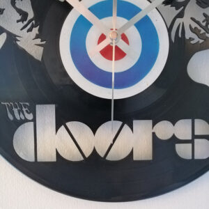 The Doors Vinyl Clock close up 3