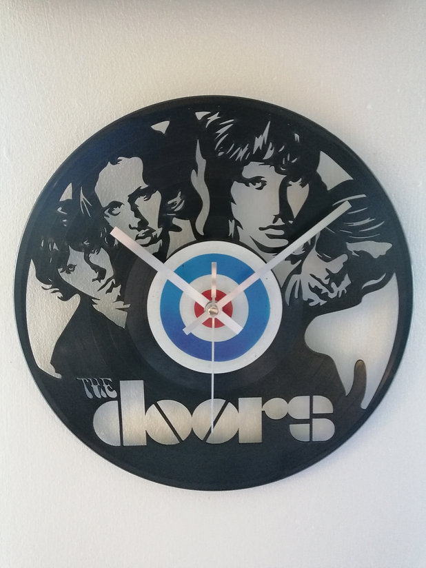 The Doors Vinyl Clock