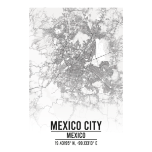Mexico City Mexico map