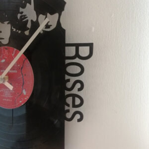 Stone Roses Vinyl Clock close up 1