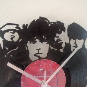 Stone Roses Vinyl Clock close up 2