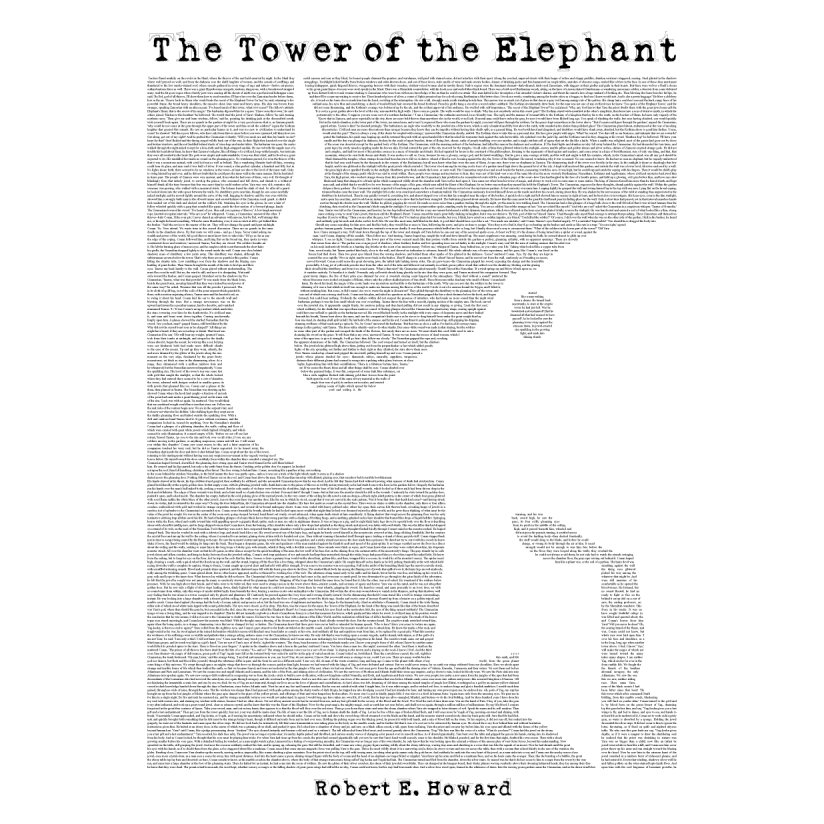 Tower of the Elephant print