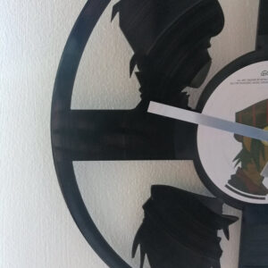 Gorillaz Demon Days Vinyl Clock close up 1