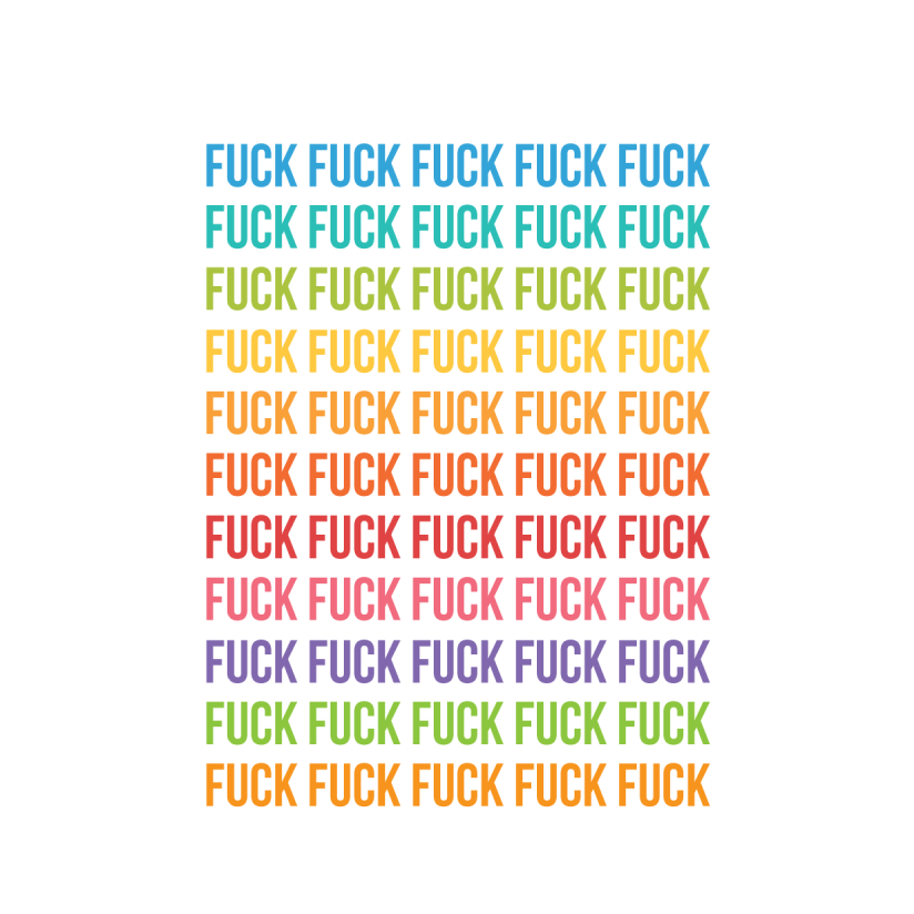 F_ck A3 Quote Print